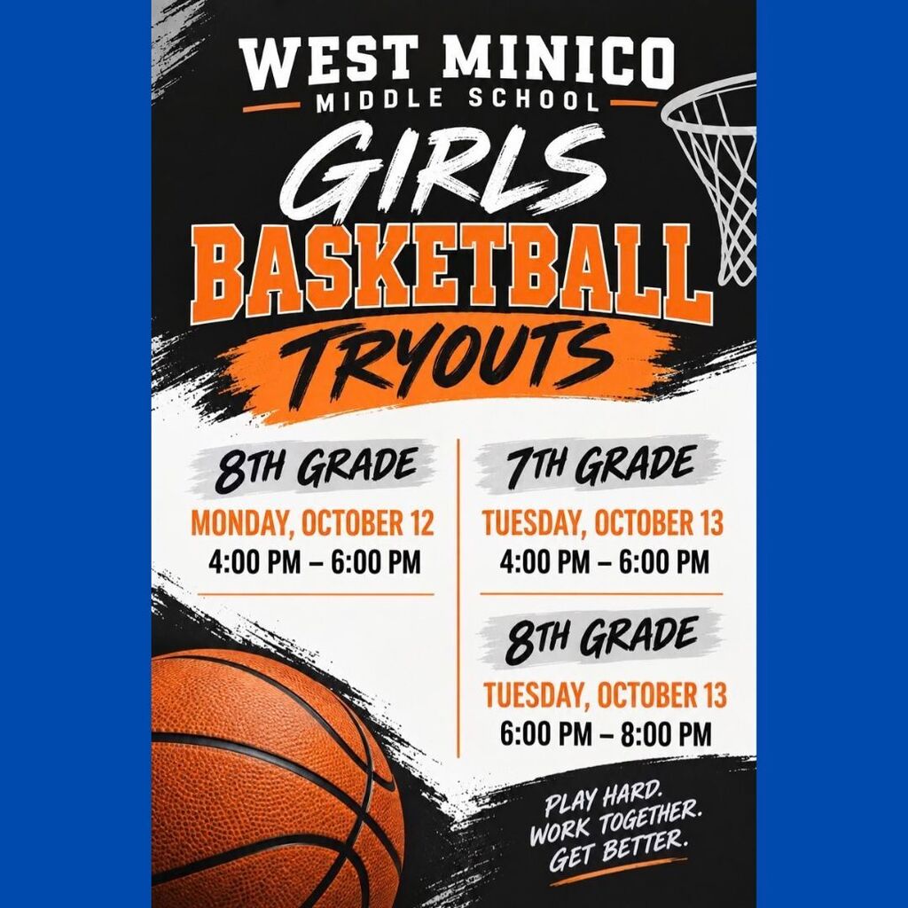 Girls Basketball tryouts at West Minico
