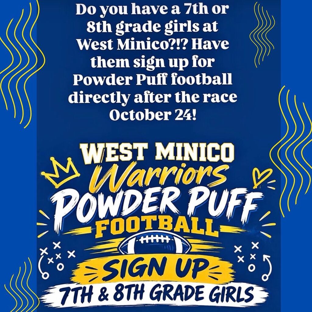 Powder Puff Football Game at West Minico