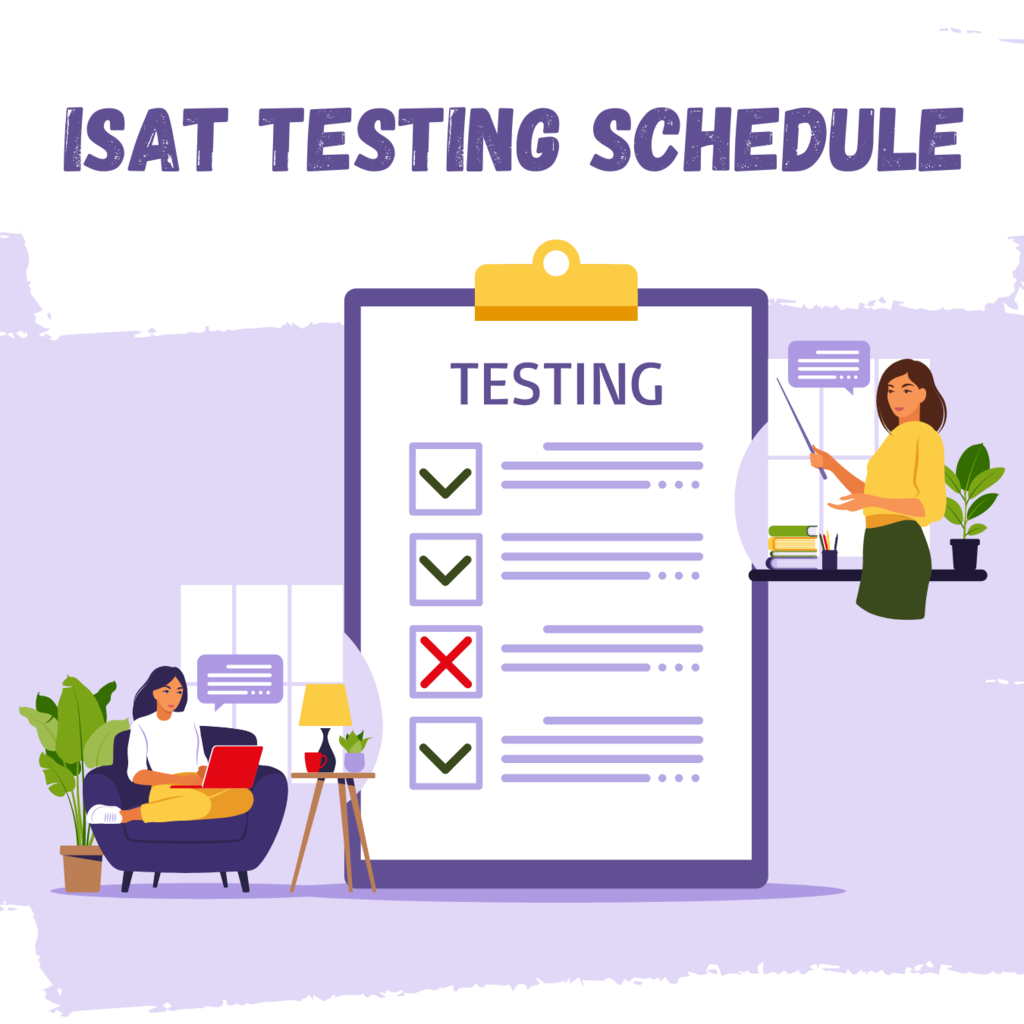 ISAT Testing Schedule