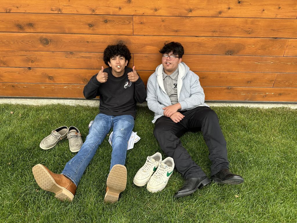 Lunch in our New BOOTS!