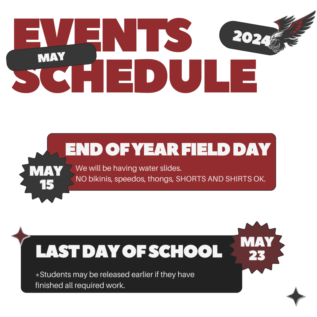 events schedule