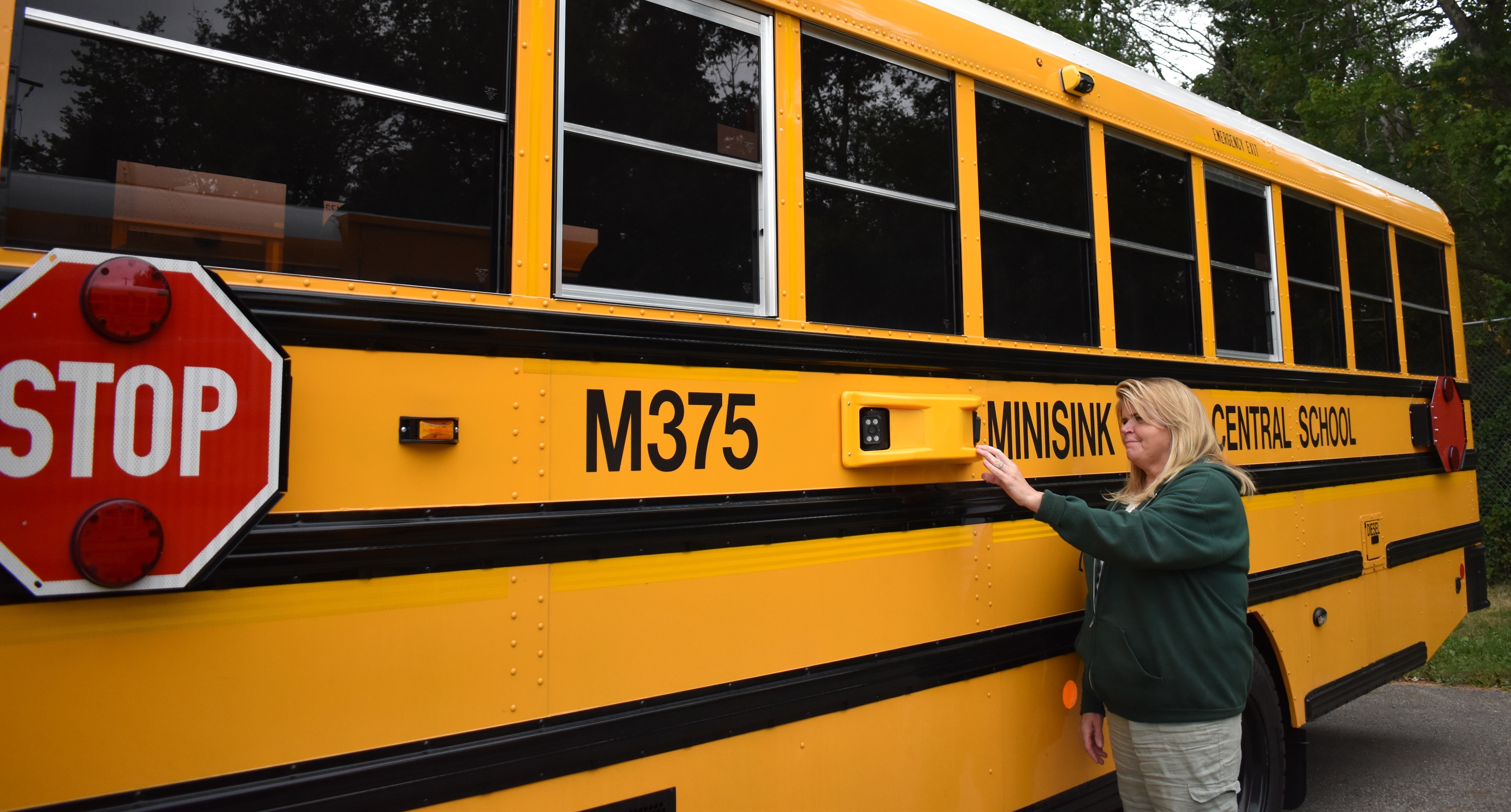 District equips all buses with cameras to catch vehicles that