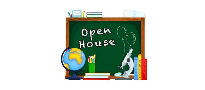 Open house artwork