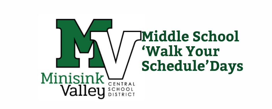 walk your schedule days