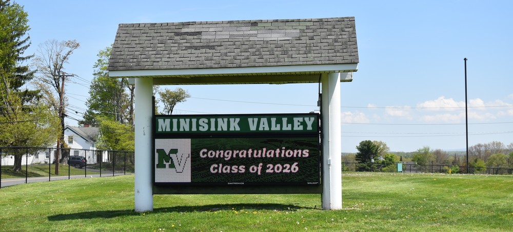 Class of 2026 marquee sign