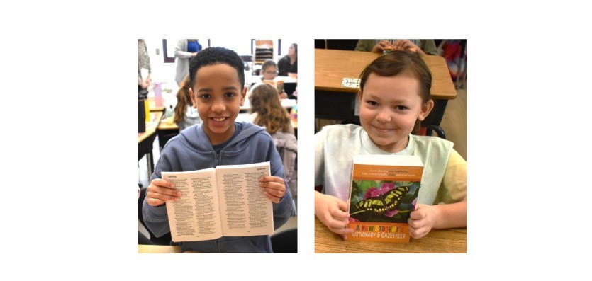 students with dictionaries