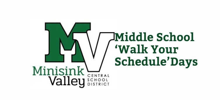 walk your schedule days