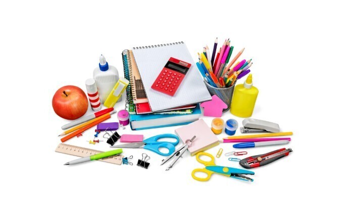 school supplies art