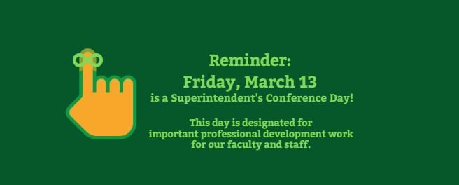 March 13 conference day art