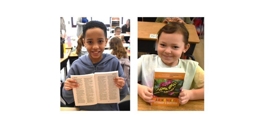 students with dictionaries