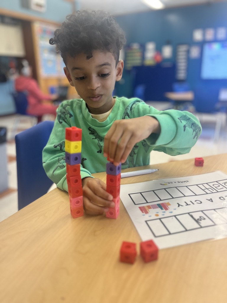 student in class