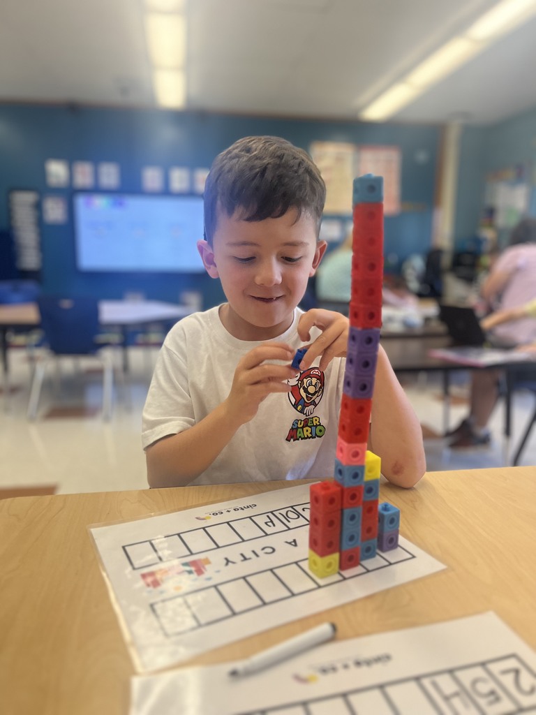 student in class