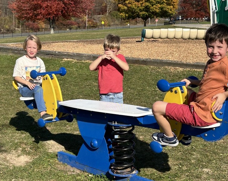 student at recess