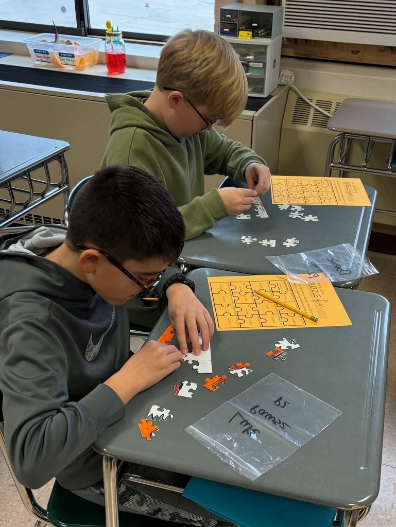 students in class