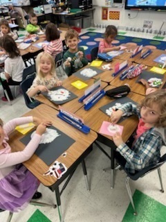 students in class