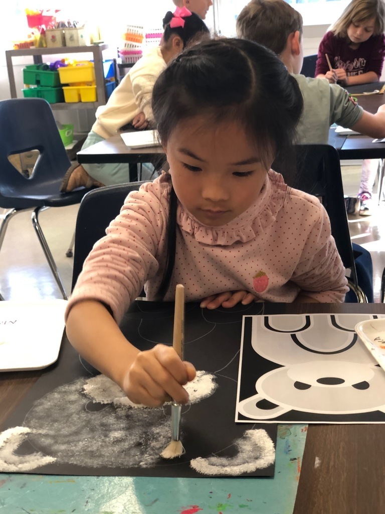 student in class