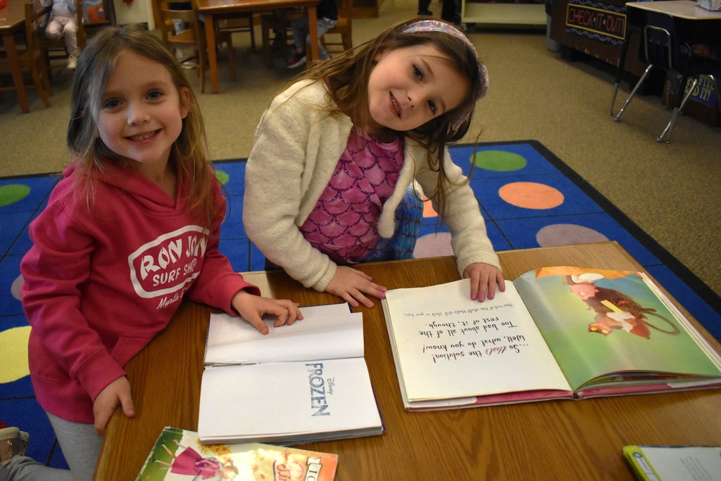 students in class