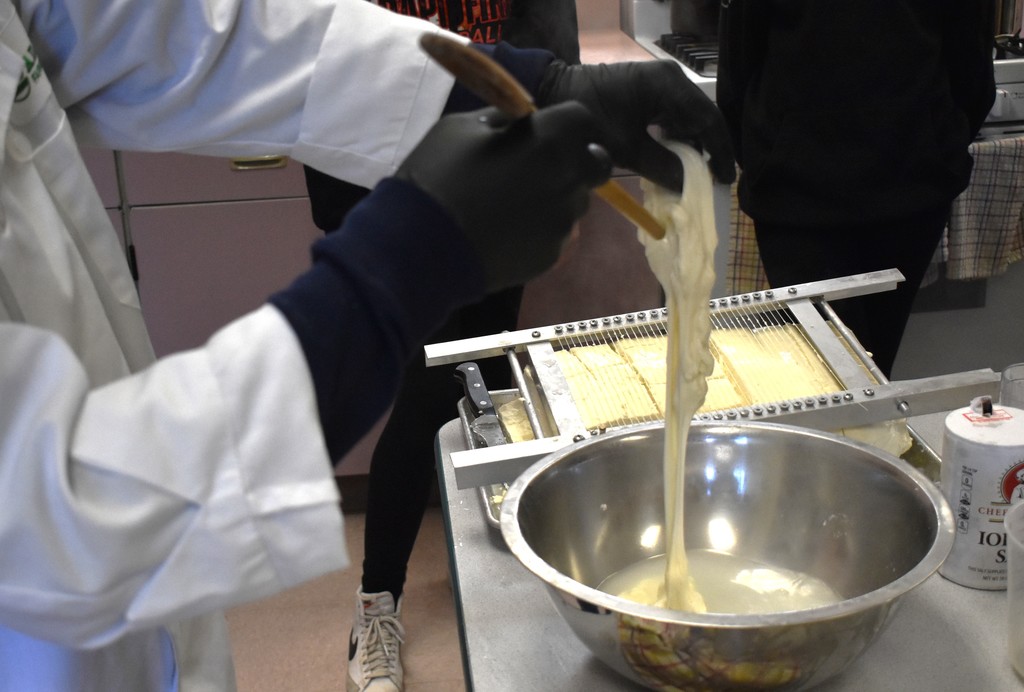cheese making