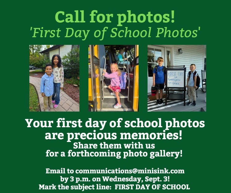 Opening day of school photo details