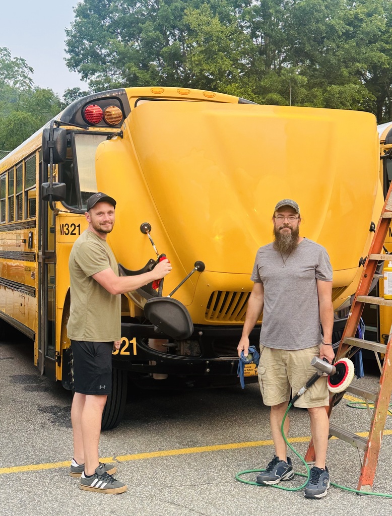 buses and staff