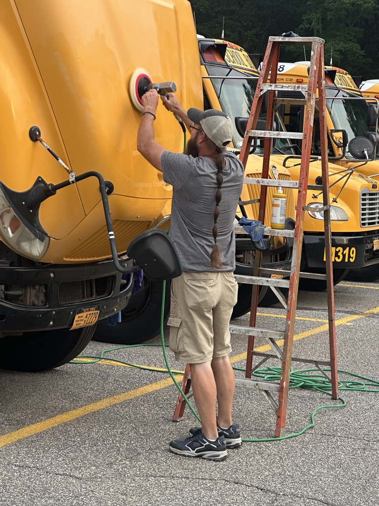 buses and staff