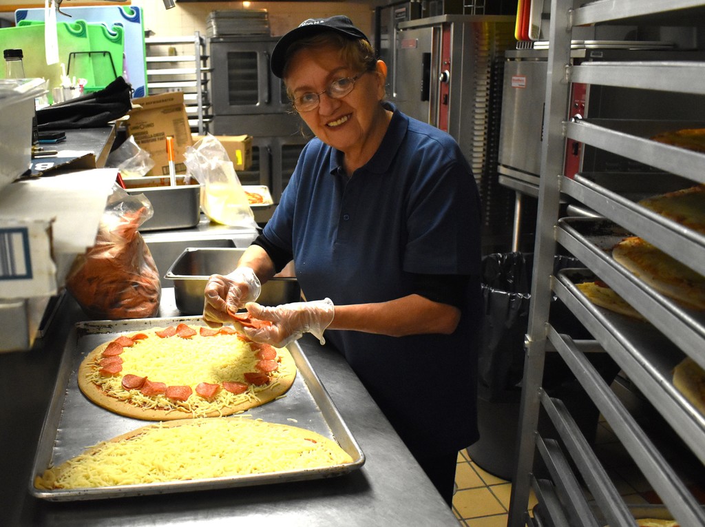 pizza lady