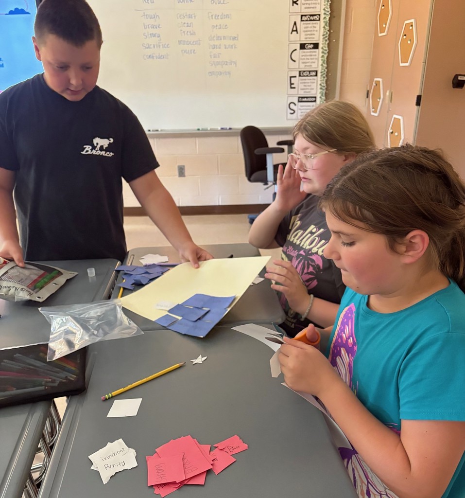 students in class