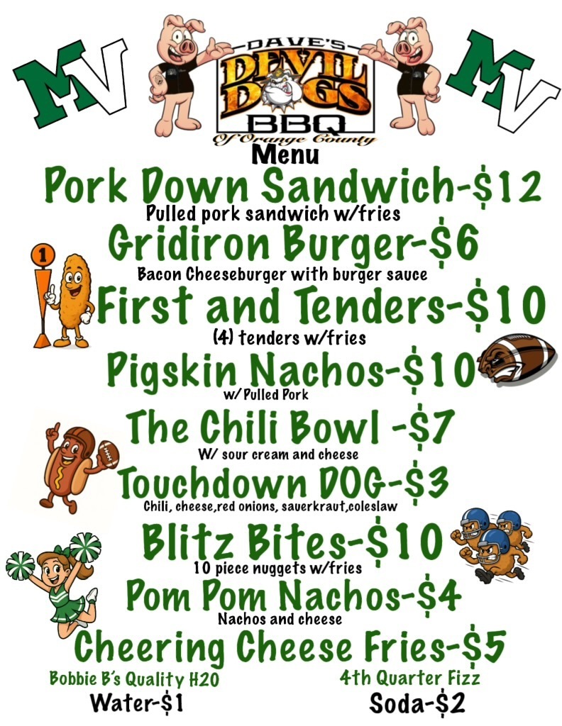 menu art