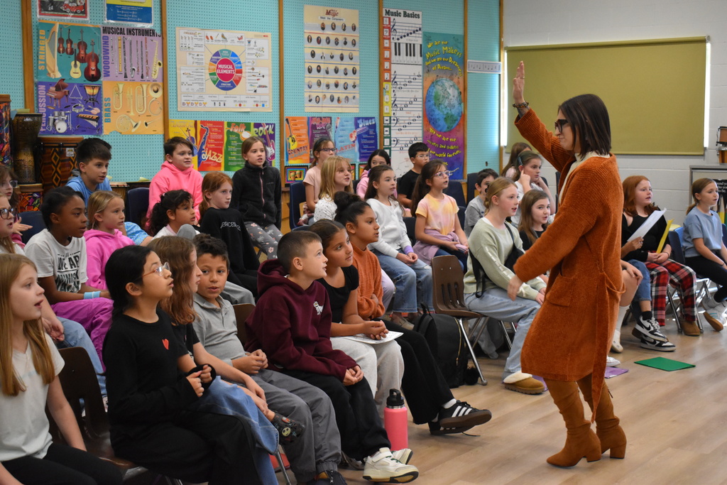 students and teacher