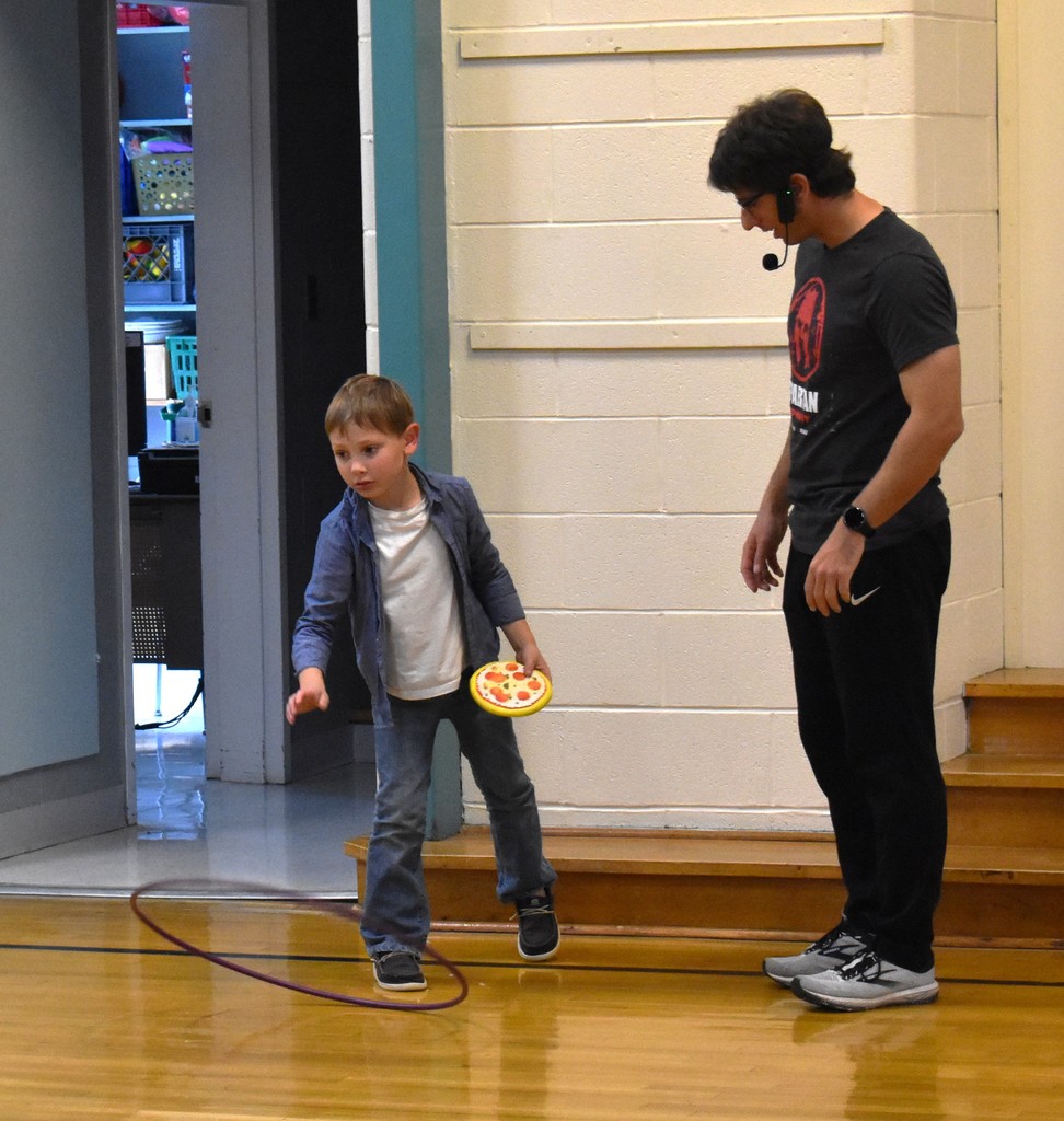 students and teacher