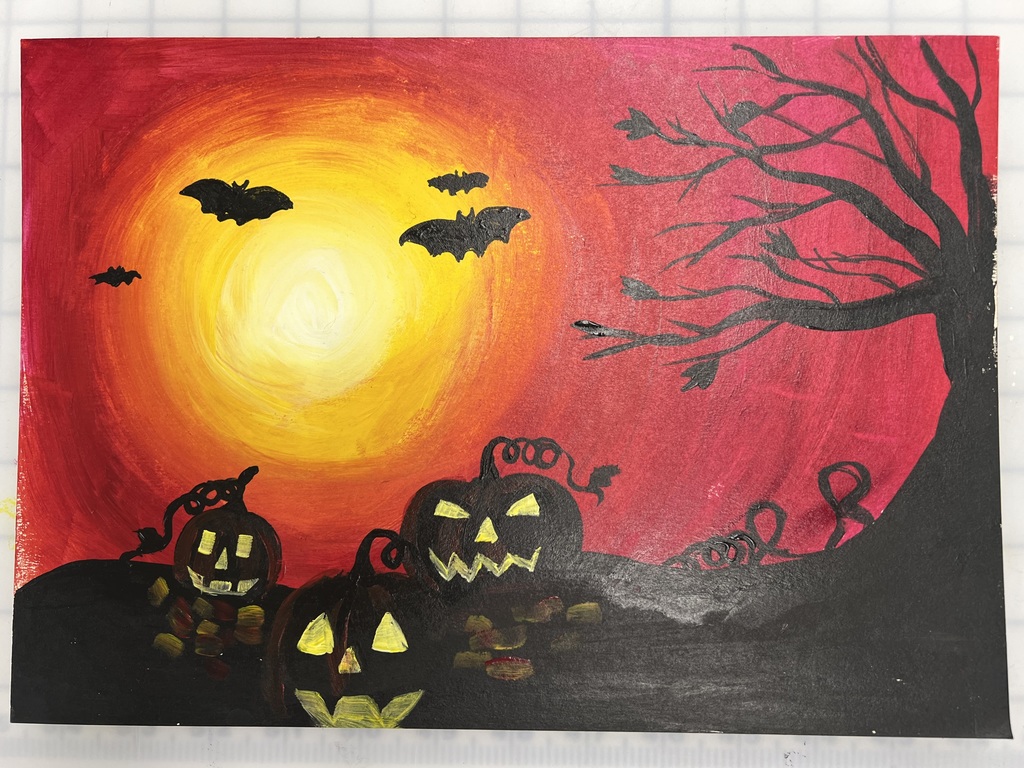 pumpkin painting