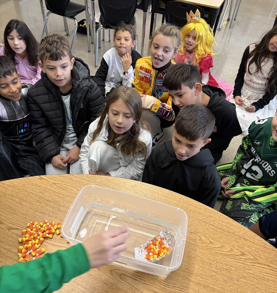 teacher with students