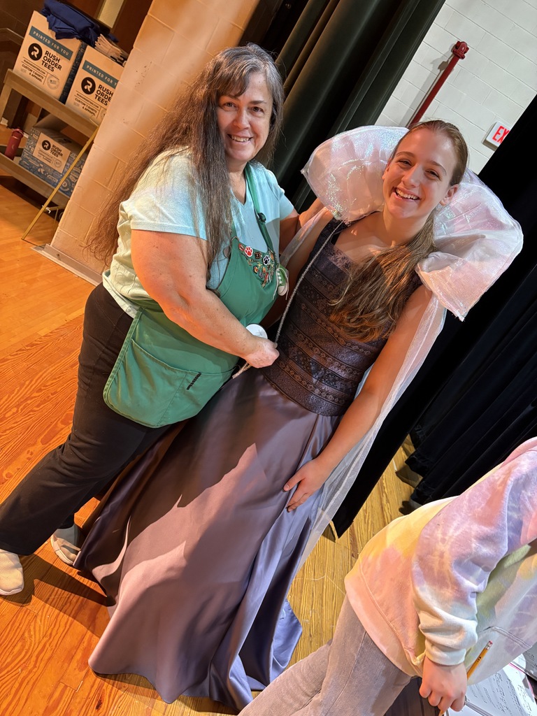 students at play practice