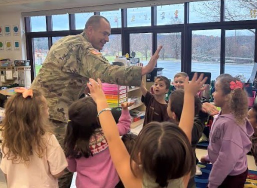 students and veteran