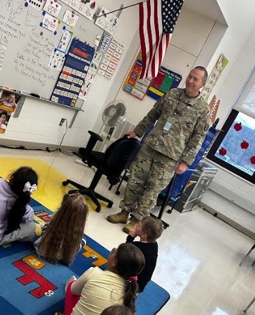 students and veteran