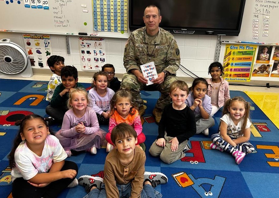 students and veteran