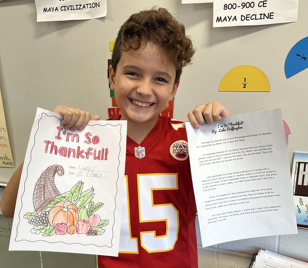 student with paperwork