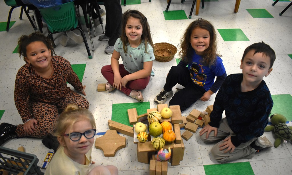 students with completed table