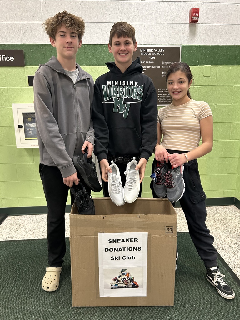 students with sneakers