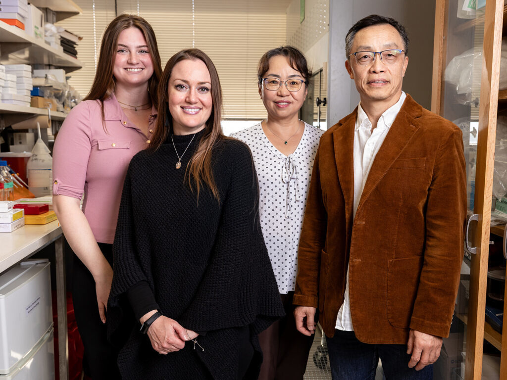 science speaker and friends