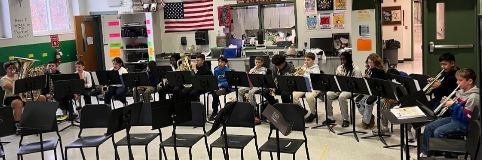 band members playing