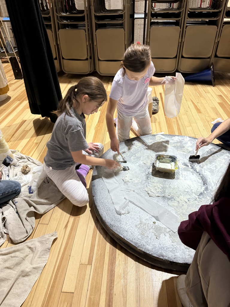 students in rehearsal