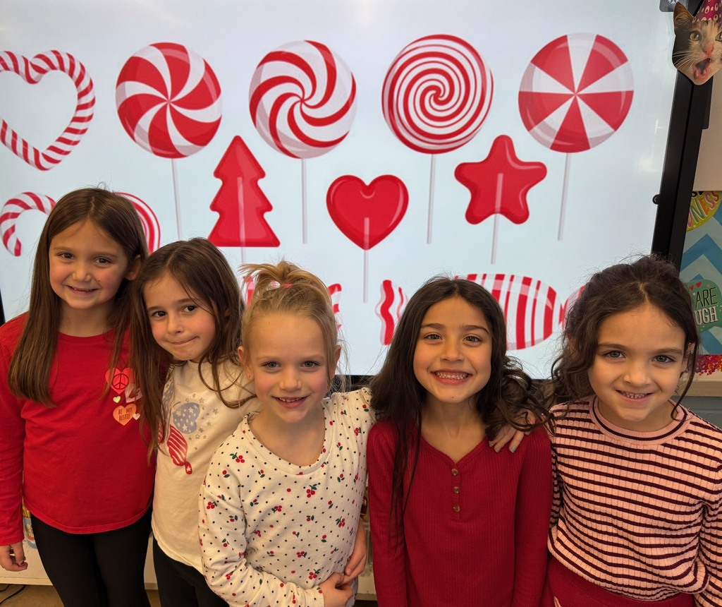 students standing together