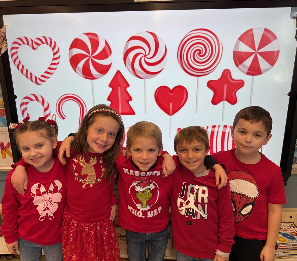 students standing together