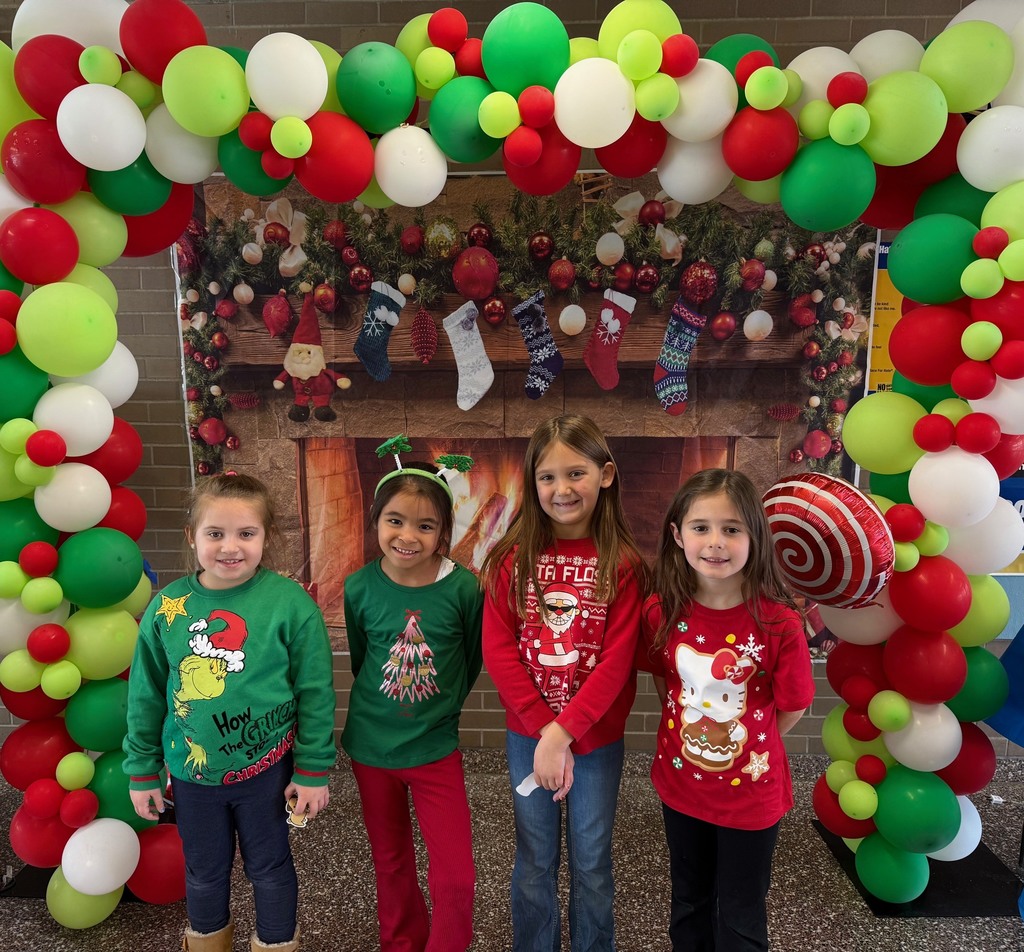 students standing together