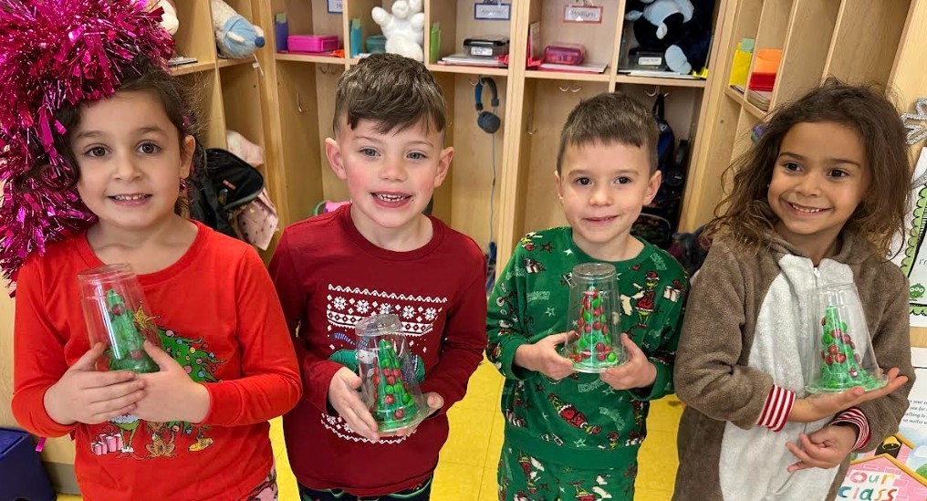 students with crafts