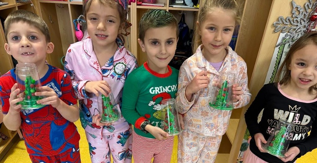 students with crafts