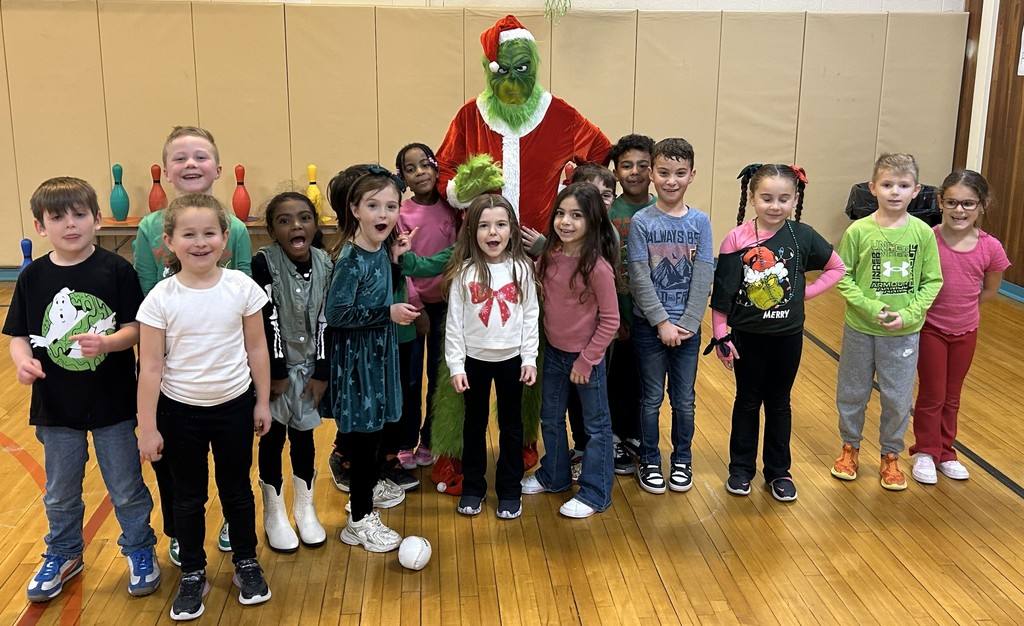 students with the grinch