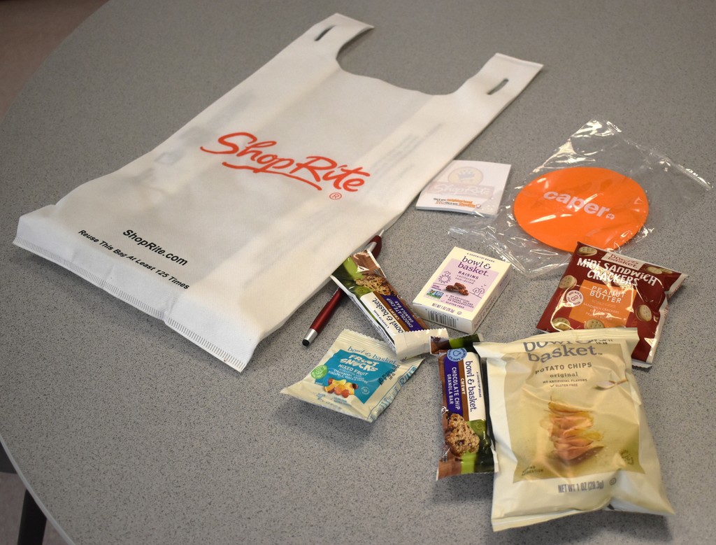 goodie bag of snakcs