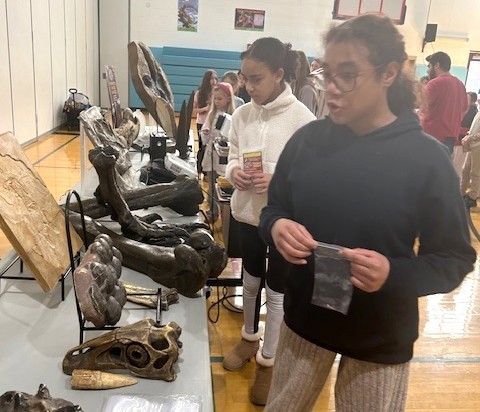 students at assembly